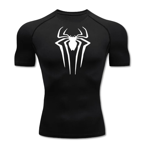 Compression shirt Spiderman